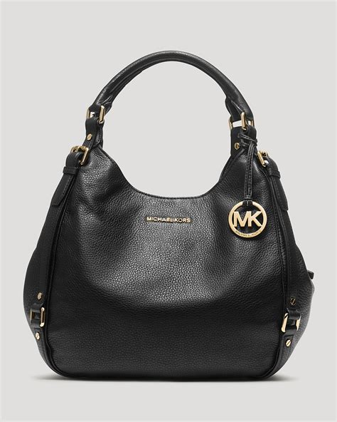 michael kors black hobo purse|mk shoulder bags.